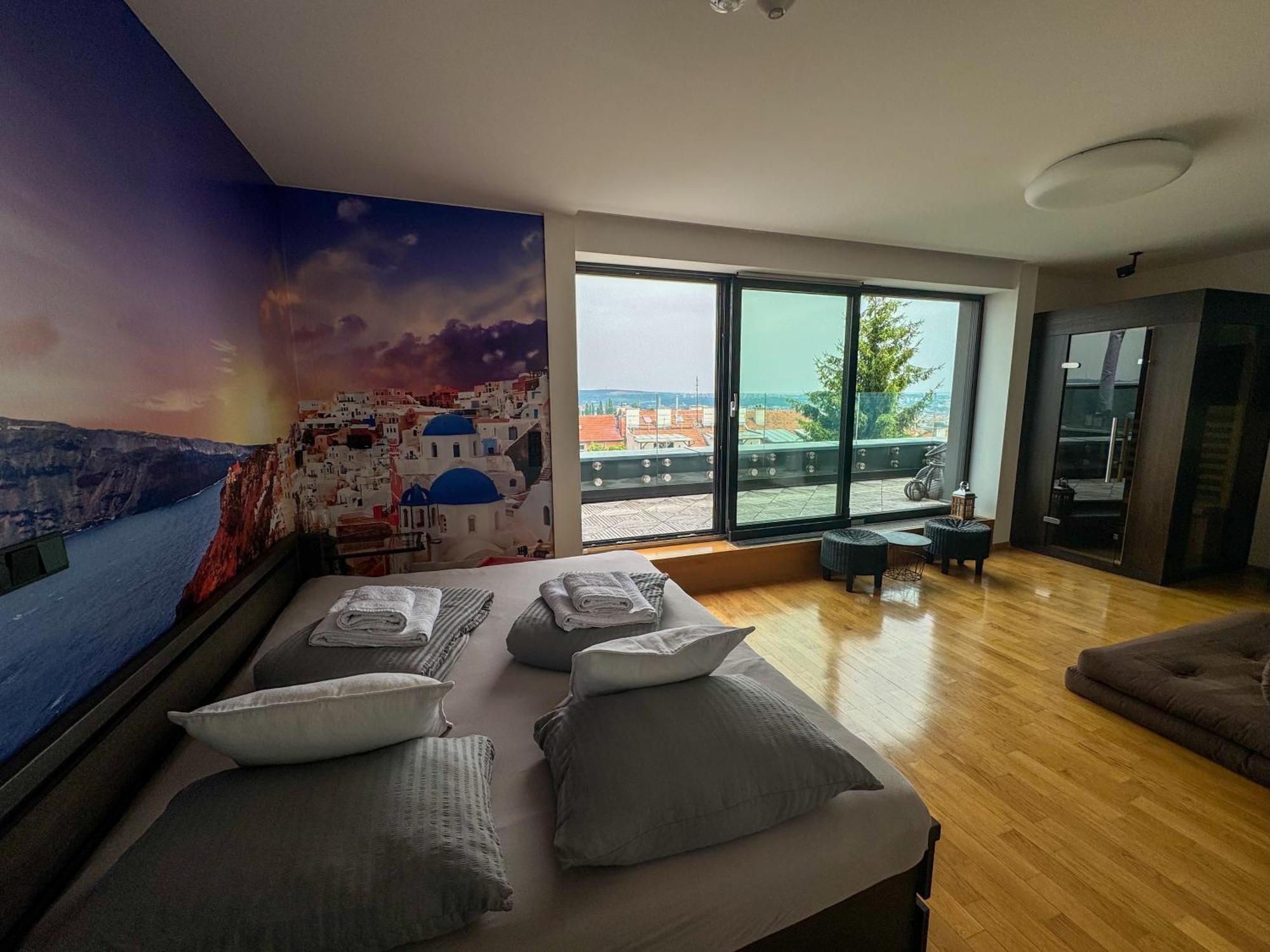 Apartman Se Saunou A Terasou S Vyhledem Na Brno Dış mekan fotoğraf