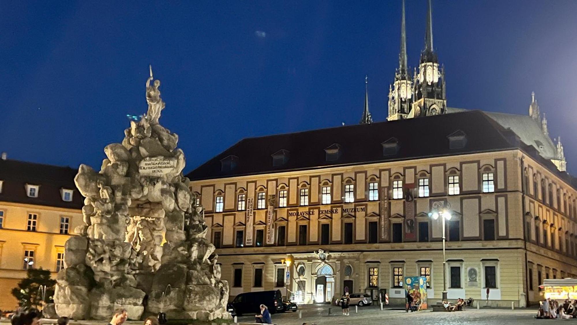 Apartman Se Saunou A Terasou S Vyhledem Na Brno Dış mekan fotoğraf