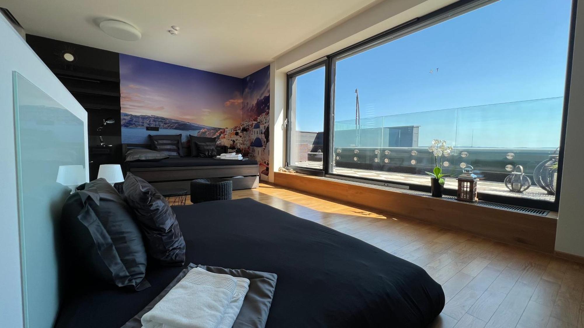 Apartman Se Saunou A Terasou S Vyhledem Na Brno Dış mekan fotoğraf